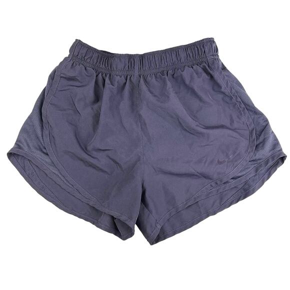 Nike Dri-Fit Purple Track Running Windbreaker Exercise Gym Activewear Shorts XS - Picture 1 of 5